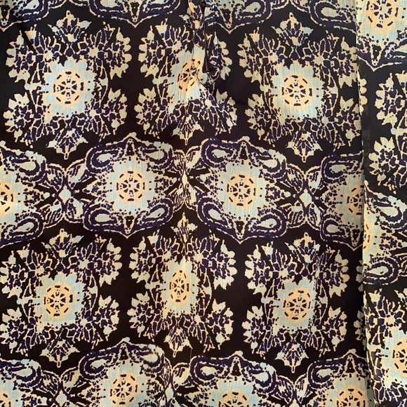 2X HOST PIC FREE PEOPLE GABI FLORAL PRINT TUNIC/DRESS BLACK MULTI KNOCKOUT PIECE - Picture 10 of 16